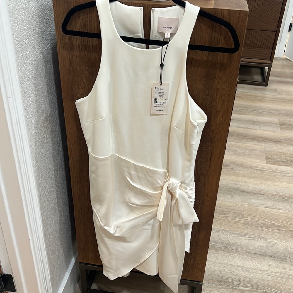 Dress brand is Cinq a Sept